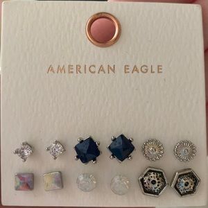 American Eagle 6pc Earrings